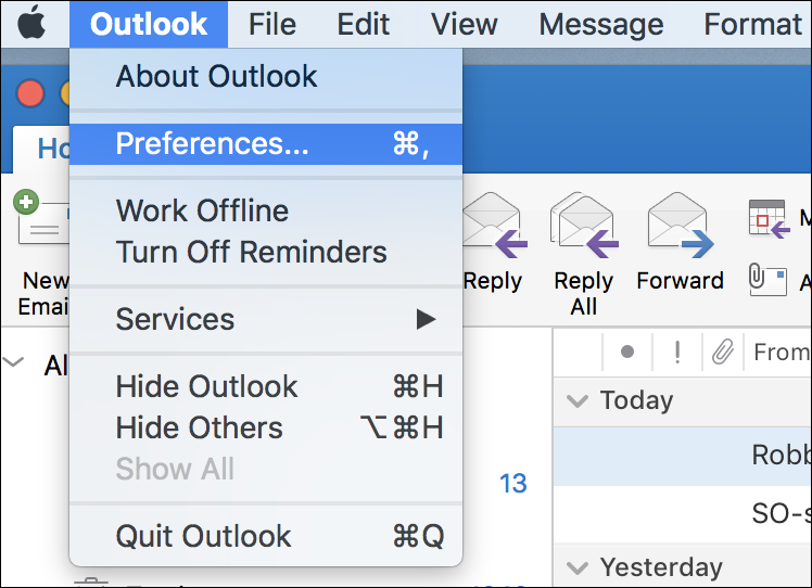 is there outlook for mac