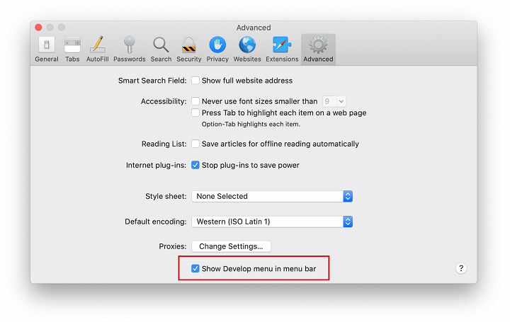 check for chrome browser in mac